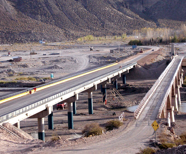 Bridge on Route 40, Mendoza Province